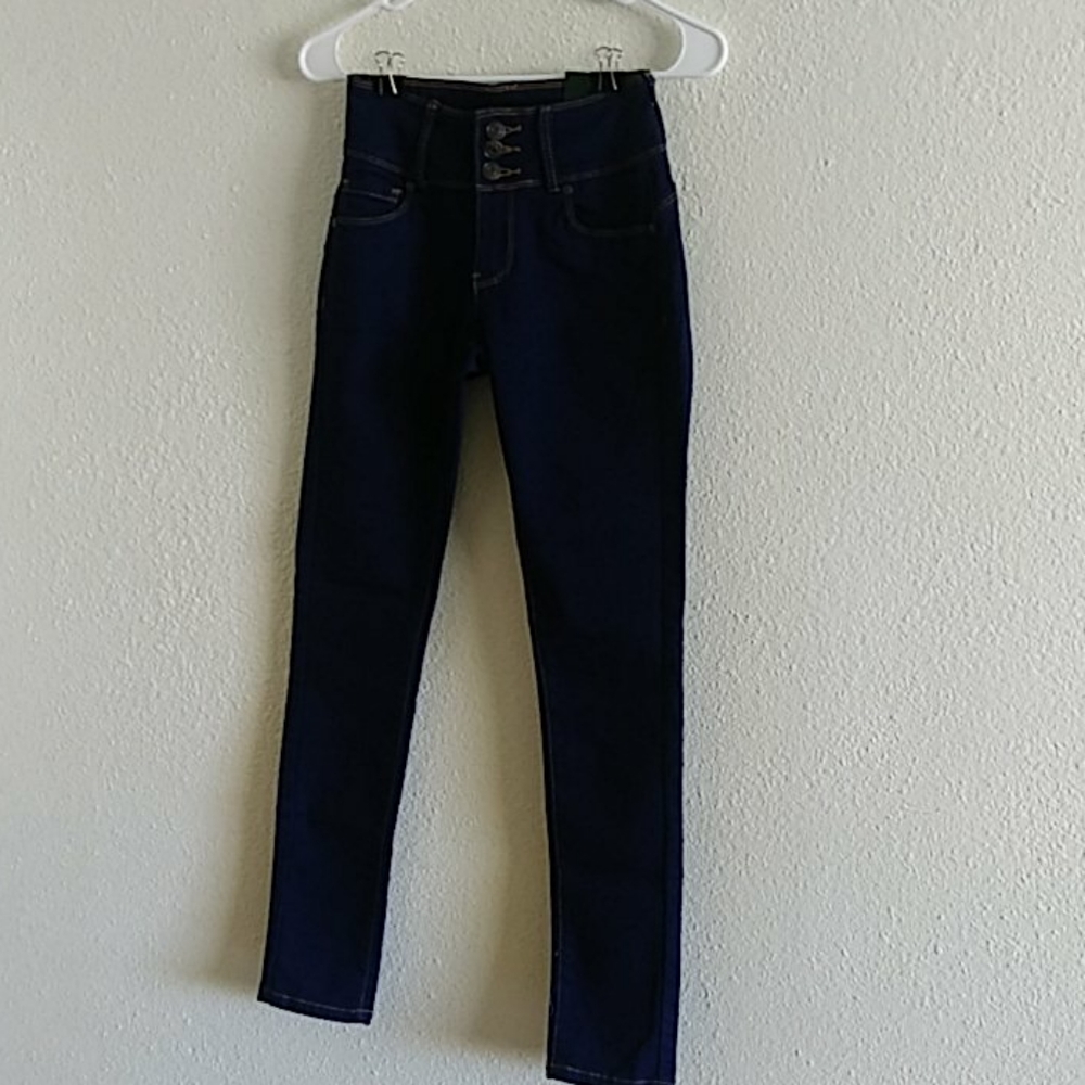 Bamboo skinny JEANS size 1